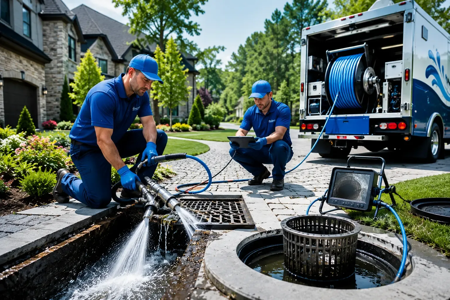 Local outdoor drain cleaning professionals in Hebron, CT